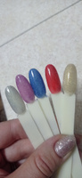 Гель лак для ногтей набор ADRICOCO Little Pixie светоотражающий с блестками 5 цветов, 8 мл #97, Анна М.