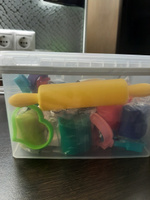 Genio Kids / Тесто для лепки 12 цветов / Мягкий пластилин для малышей, Инструменты и формочки для детей, Набор для творчества #71, Алена П.