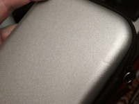 Защитный чехол для игровой приставки Joy-Con Nintendo Switch и Nintendo Switch - OLED-модель (Нинтендо Свитч) на молнии и с матовым soft-touch покрытием, бренд КАРТОФАН, цвет серый #7, Dowbree