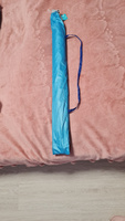 Зонт пляжный, с наклоном, диаметр 170 cм,высота 190 см + чехол для хранения #29, Ольга Б.