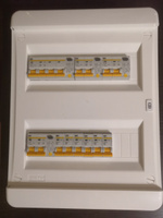 Бокс для автоматов, щиток электрический пластиковый, щит распределительный встраиваемый на 24 модуля IP 41 #88, Александр А.