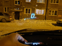 HUD проектор скорости на лобовое стекло автомобиля HUD M7 OBD II + GPS #3, Артем Ф.
