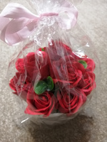 Букет из мыла, мыльных роз, подарок маме, цветы на 8 марта #76, Валерий Л.