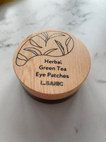 L.SANIC Гидрогелевые патчи для ухода за кожей вокруг глаз с экстрактом зеленого чая, корейская косметика. 60шт #1, Anastasia B.