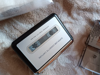 Box 69 MP3-плеер Кассетный проигрыватель с USB для оцифровки, белый #8, Елена Г.