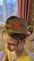 Пилотка детская Советской Армии со звездой и вышивкой #3, Мария А.