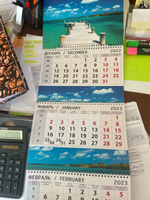 Календарь Арт и Дизайн  трехблочный 295х210 мм на 2023 год #46, Зангиева Ирина
