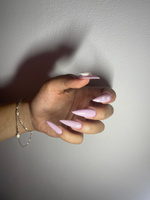 Starlet Professional / Гелевые типсы для наращивания ногтей, форма стилет, прозрачные #2, Анна Ф.