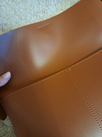 Женская сумка шоппер на плечо экокожа коричневая классическая большая, кожаная, стильная, подарок женщине, девушке, жене, подруге или бабушке #7, Мария З.