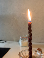Эзотерические восковые свечи скрутка с травами для магического ритуала Перемен 3 шт. #44, Годфри Э.