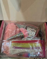 Подарочный набор "Единорог" в подарок для девочки на день рождения. Рюкзак с игрушкой, ожерелье и браслет, сережки и кольца, расческа, ободок, заколки, шарик. #44, Kristina К.
