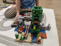 Конструктор Майнкрафт: Шахта крипера (сопоставим с LEGO Minecraft 21155) #77, Юлия К.