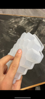 Форма для льда силиконовая с крышкой "Соты",ледница для заморозки #30, Даниил С.