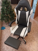 Игровое компьютерное кресло, белый #2, Евгений И.
