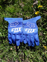 Перчатки для мотокросса,эндуро, квадроцикла,велоспорта синие fox, Размер XL #3, Лев В.
