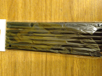 Стержни клеевые для клеевого пистолета Silwerhof 200мм D7мм черный упаковка 8шт #19, елена