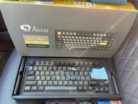 Игровая Клавиатура AKKO 5075B Plus Black&Gold 3 Modes RGB Hot Swap V3 Cream Yellow Switch,ASA profile keycap #7, Андрей Ж.