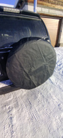 Чехол на запасное колесо ПК Эверест экокожа R16,17 (D77 см) черный #7, Александр Б.