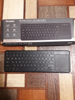 OLMIO/Беспроводная клавиатура с тачпадом/WK-35/Bluetooth #3, Владислав Е.