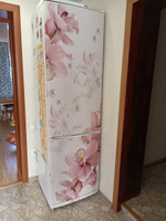 Наклейка на холодильник DEKORIO, наклейки на стену для декора, декор для дома, самоклеящаяся пленка #48, Лилия Б.