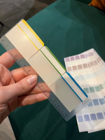 Клейкие закладки Attache Selection пластиковые 3 цвета по 10 листов 37x50 мм на линейке #2, Анна Т.
