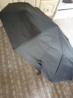 Зонт женский автомат, зонт мужской черный, антиветер, зонтик складной #114, Татьяна А.