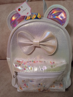 Рюкзак дошкольный ранец детский для девочки белый #44, Марина В.