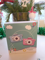 Детский цифровой фотоаппарат с селфи камерой и играми для девочки, мальчика, игрушечная фотокамера для детей ударопрочная 1080p Full-HD, Единорог для ребенка #4, Емельяненко А.
