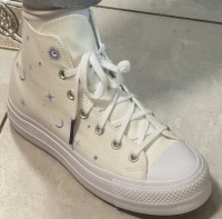 Кеды Converse Chuck Taylor All Star Lift Platform Celestial #9, Карина