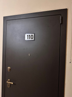 Цифры на дверь, табличка с номером 110 #23, Таймураз С.