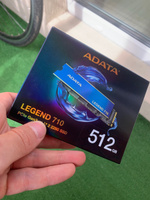 ADATA 512 ГБ Внутренний SSD-диск Legend 710 (ALEG-710-512GCS) #12, Кирилл П.