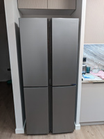Холодильник side-by-side Hisense RQ515N4AD1 с нижней морозильной камерой, No Frost, серый #7, Павел Д.