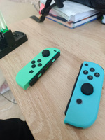 Геймпад joy con for nintendo switch, Bluetooth, бирюзовый, голубой #6, Мирас С.