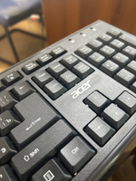 Acer Комплект мышь + клавиатура беспроводная ZL.KBDEE.007, черный #2, Сергей С.