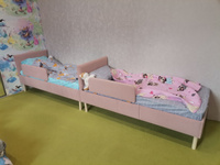 DIMDOM kids Кровать детская 75х165х37 см, розовый #11, Регина С.