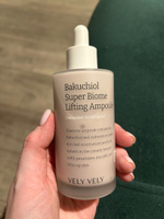 Vely Vely Сыворотка для лица увлажняющая антивозрастная с бакучиолом Bakuchiol Super Biome Lifting Ampoule, 100 мл #8, Евгения