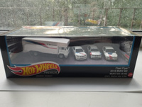 Машинка Hot Wheels Premium Garage FLEET FLYER+2016 BMW M2+BMW M3 E46+2001 BMW M5 E39 #19, Дмитрий Р.