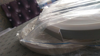 Плинтус силиконовый для столешницы (узкий) 4,2 м цвет - белый - 1 шт #2, Дэн Р.