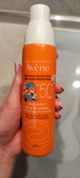 Avene Детский солнцезащитный спрей SPF 50+ для чувствительной кожи, 200 мл #4, Дарья К.