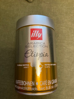 Кофе в зернах illy Arabica Selection, Эфиопия, банка 250 г (арабика 100%, Италия) #78, Анастасия И.