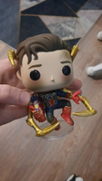 Фигурка Funko POP! Bobble Marvel Avengers Endgame Iron Spider Unmasked (Exc)/ Фанко ПОП по мотивам вселенной Марвел, Человек-Паук без маски #25, Евгений Г.