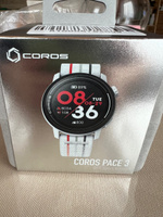 Спортивные смарт GPS часы COROS PACE 3, White, с нейлоновым ремешком #30, Дария Б.