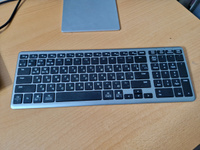 Клавиатура беспроводная UGREEN KU005 (15956) 2.4GHz Bluetooth 5.0 Ultra Slim Wireless Keyboard. Цвет: серебристый #17, Олеся П.