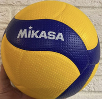 Волейбольный мяч Mikasa V200W; насос с иглой в комплекте; Мяч волейбольный Микаса размер 5 #2, Ольга А.