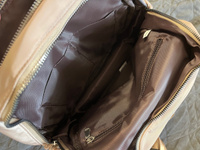 Рюкзак коричневый женский LEELA LIKE Ранец городской спортивный на каждый день для спорта и путешествий #3, Эльвира Л.