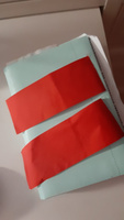 Заплатка нейлоновая самоклеящаяся, ремкомплект для одежды красный 2шт #3, Татьяна И.