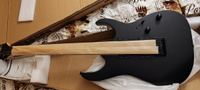 IBANEZ GIO GRG121DX-BKF BLACK FLAT электрогитара, цвет чёрный матовый #7, Мария Г.