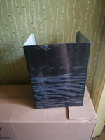 Декоративный металлический короб для кухонной вытяжки 220х170х300мм, цвет черный 9005 #1, Александра П.