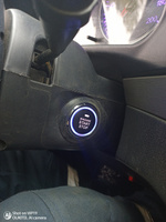 Кнопка старт стоп Start-Stop / система зажигания автомобиля / кнопка запуска и остановки двигателя без иммобилайзера / 12V / 3 PIN #6, Виталий С.