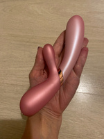 Satisfyer Hot Lover Pink вибратор согревающий и управлением через приложение Сатисфаер вибростимулятор с функцией нагрева #6, Новикова Л.